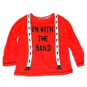 "IM WITH THE BAND" LONG SLEEVE SHIRT